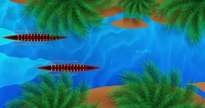 Download Happy Onam Animation for free