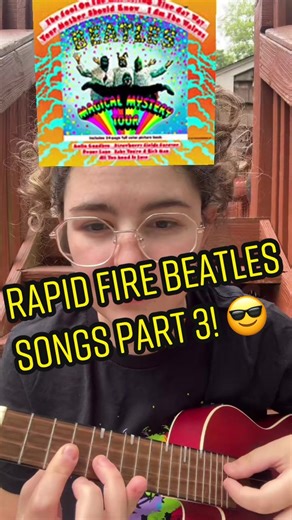 Rapid Fire Beatles Songs Part 3! 🎵