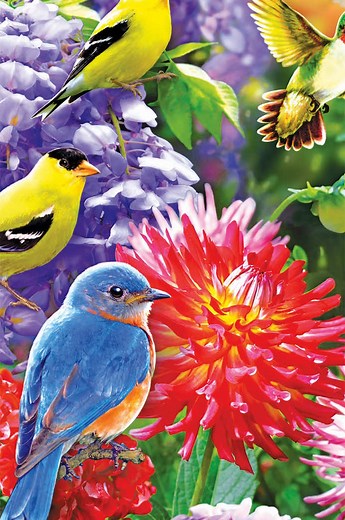 If you’re not sure what to give, we’ve got the perfect pick… Who could say no to a Birds and Flowers puzzle?😉🌸🐦✨ #PuzzleOfTheDay #RoseArtPuzzles #CraZArt #JigsawPuzzles #ILovePuzzles #PuzzleFun #PuzzleTime #BirdsAndFlowers #Flowers #Animals