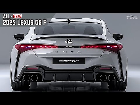 New 2025 Lexus GS F Unveiled - Redefining Smart Performance with Precision Tech