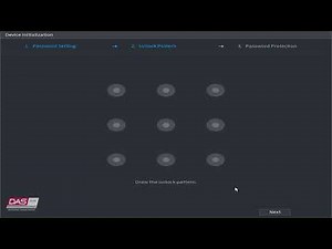 Initialising Process (Module 1) - Dahua Training
