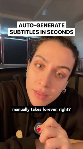 Auto-generate subtitles in seconds | Free captioning tool for iPad