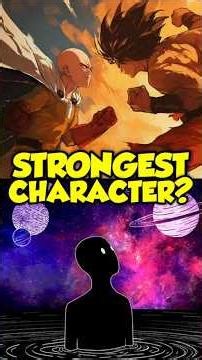 Top 5 Strongest Anime Characters of All Time #anime #goku #otaku #dragonball #onepunchman