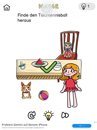 Schaffe ich Level 142 in Brain out🤔🤔🤔🤔🤔