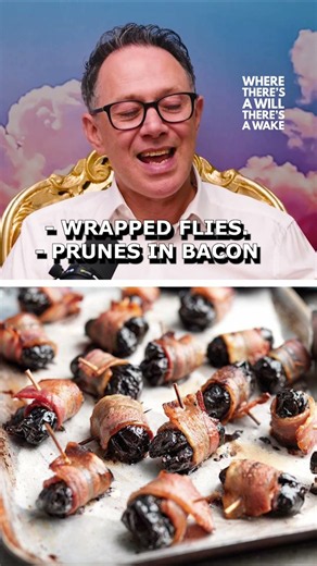 Devil on Horseback: Prunes Wrapped in Bacon!