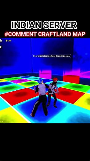 DANCE CRAFTLAND MAP CODE #shorts #shortsfeed #dance #viral