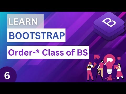 Bootstrap reordering column by using first-order last-order & order-number