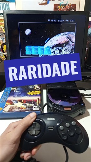 VALE JOGAR? FLASHBACK DIRETO DO SEGA CDX #retrogaming #videogames #anos90