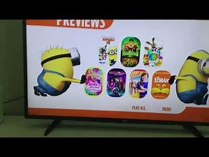 Despicable Me 2 2013 USA DVD Menu Walkthrough