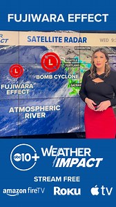 ABC10 Meteorologist Carley Gomez is tracking more rain and snow with the atmospheric river storm. But there'll be some thing else going on as well: the Fujiwara Effect. | ABC10