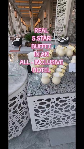 Experience a True 5-Star Hotel Buffet in Egypt