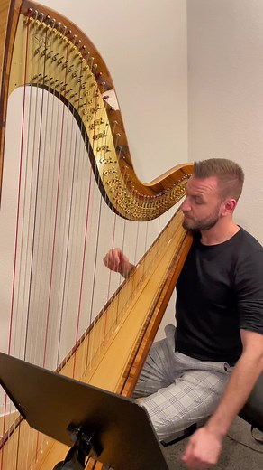 Bach's Toccata and Fugue for Harp Solo Performance