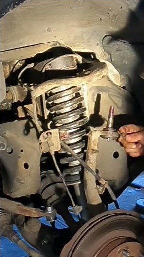 Suspension Repair: Watch This Ball Joint COME OUT! #shorts