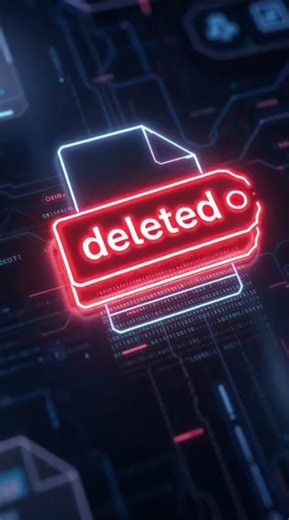 What Happens When You Delete a File? (Visualized Explanation) )#shorts #tech #grwebdev