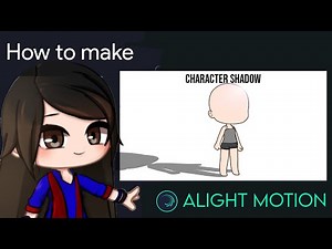 Character Shadow Tutorial in Alight Motion || Gacha Stu-Club Tutorial ||