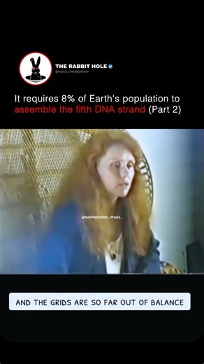 It requires 8% of Earth's population to assemble the fifth DNA strand (Part 2) | The Rabbit Hole