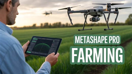 Agisoft Metashape Pro: Guida Completa per l'agricoltura di precisione: Point Cloud, DEM, NDVI e QGIS, Gabriele Photogrammetry