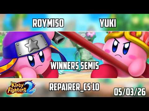 roymiso (Ninja) vs Yuki (Staff) Japan Kirby Fighters 2 Tournament Repairer_CS 10