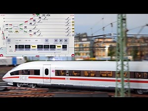 Modern Märklin H0 layout Update 2 - sequence control via CS3 - ICE3 ride model railway with catenary