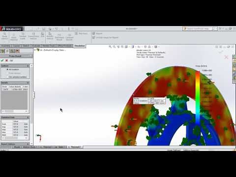 disc brake analysis in solidworks