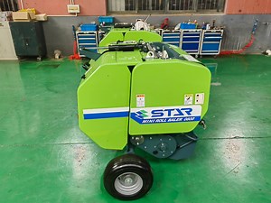 [Hot Item] Compact Round Baler Efficient Hay Packing Press Agricultural Machinery