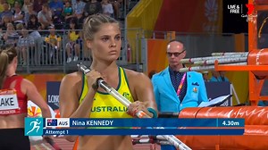 For Nina Kennedy_ the Commonwealth Games were just the beginning of big things (you know, like world championship gold) to come. “I found it a nice stepping stone. It was an event where I could set some achievable goals." “I had the best time and still to this day the Gold Coast 2018 Commonwealth Games was one of my favourite events." “I ended up winning the bronze – the goal was ticked.” #CommonwealthDay #CommGamesAus Commonwealth Games Federation Athletics Australia | Commonwealth Games Austra