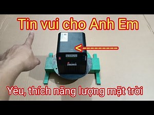 🇻🇳 Đáng kinh ngạc 👉 (inverter) Biến tần Humax chạy 1 tấm pin 👉 ra điện 220v luôn - Part 1