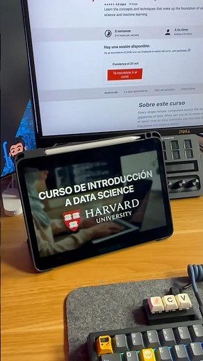 Estudia DATA SCIENCE con PYTHON en HARVARD