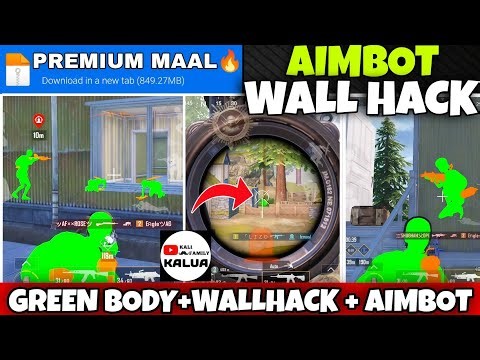 BGMI 4.3 AIMBOT ANTINNA OBB | BGMI 4.3 BULLET TRACK OBB | BGMI 4.3 GREEN BODY WALL HACK MAIN ID SAFE