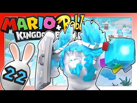 MARIO + RABBIDS KINGDOM BATTLE 🐰 #22: Royal support against the Icicle Golem