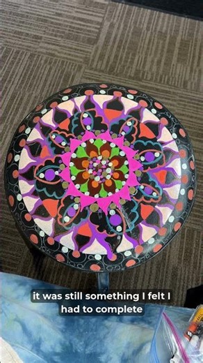 Part 2: Doodling my pottery stool #sculptingemotions #ceramic #ceramicart