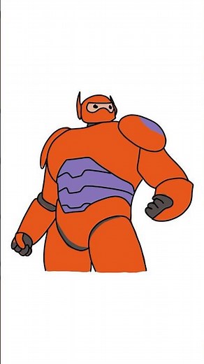 Baymax Hero Fortnite Skin Drawing in 60 Seconds