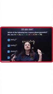 Coordination Compounds Most Important PYQs | JEE Crackers 🚀