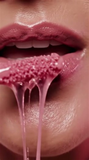 Glossy Lip Oil Dip ASMR | Sticky Shine Sounds #asmr