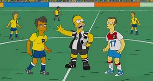The Simpsons 'prediction' for the World Cup final remains very much on course