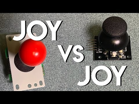 Configuring 8 way digital joysticks and analog joysticks with Arduino and ESP32