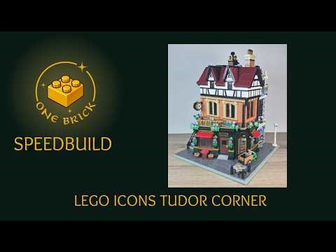 LEGO Icons 10350 | Tudor Corner Speedbuild 🏡
