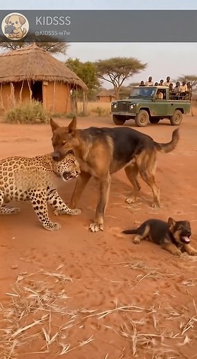 301K views · 2.9K reactions | Can the leopard fight back against the dog’s attack? ⚔️❓ | Nature Attacks back | Facebook