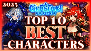 Top Ten BEST Characters In Genshin Impact (2025)
