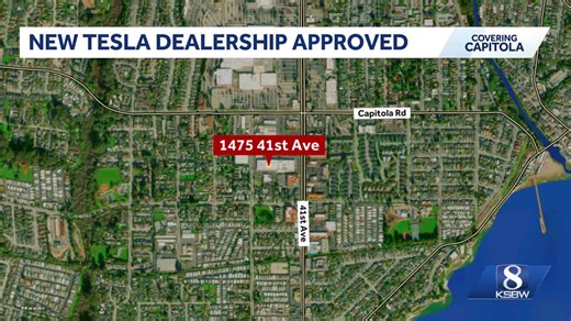 Capitola approves new Tesla dealership near coastal zone