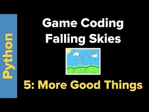 Python Game Programming Tutorial: Falling Skies Part 5