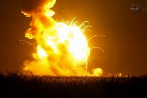 Cause sought for Antares space-supply rocket explosion