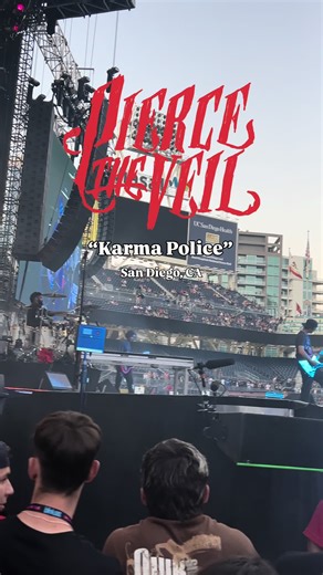 Pierce The Veil's Live Performance of Karma Police