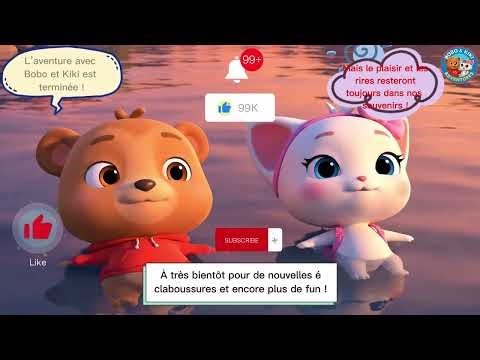 French | Aventure de Natation | Swimming Adventure | kids song