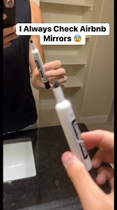 I Always Check Airbnb Mirrors 😰 | Blake Reels