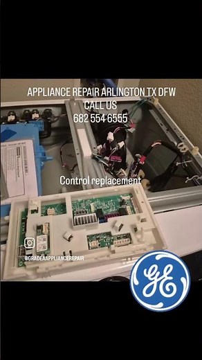 GE front load washer no power dead display. appliance repair Arlington tx dfw