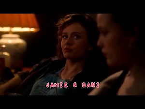 Jamie & Dani Lesbian kissing scene | Hot kissing scenes | The Haunting of Bly Manor series with song