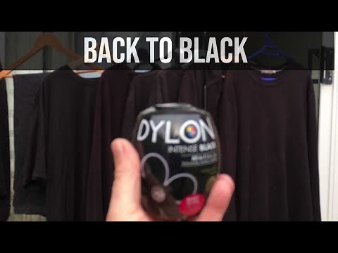 Does Dylon Washing Machine Fabric Dye Pod Intense Black make you clothes black again?