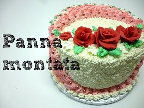 Whipped cream birthday cake by ItalianCakes