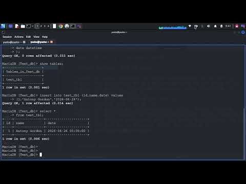 How To Create Database and Tables in MySQL (MariaDB)